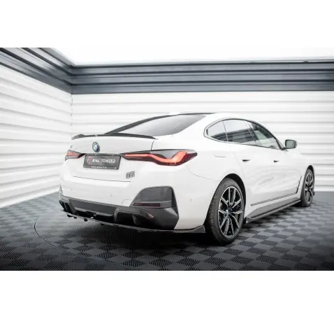 Arriere Splitter (avec une barre verticale) V.2 BMW i4 M-Pack G26