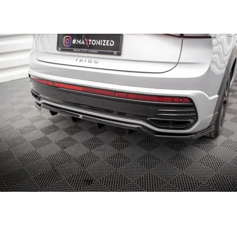 Arriere Splitter (avec une barre verticale) Volkswagen Taigo R-Line Mk1