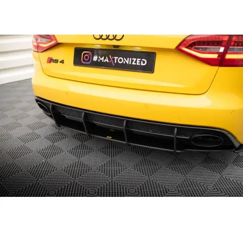 Street Pro Central Diffuseur Arriere Audi RS4 B8 Street Pro Central Diffuseur Arriere Audi RS4 B8