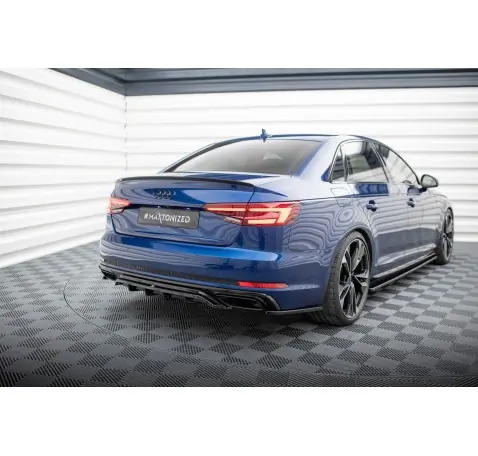 Arriere Splitter (avec une barre verticale) Audi A4 Competition B9