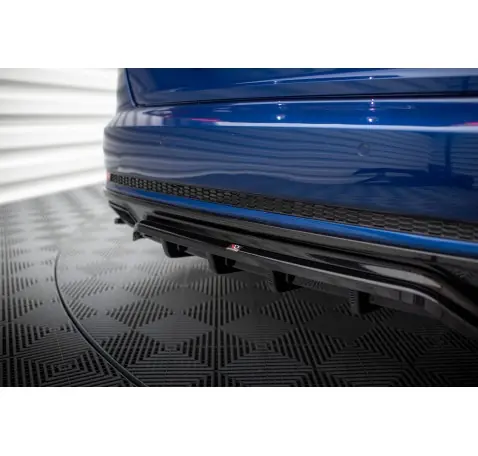 Arriere Splitter (avec une barre verticale) Audi A4 Competition B9