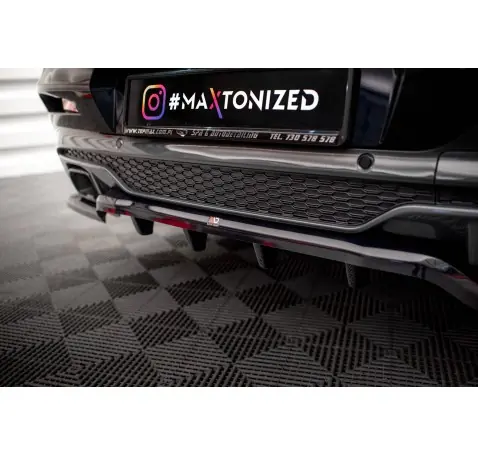 Arriere Splitter (avec une barre verticale) V.2 BMW X4 M40i G02