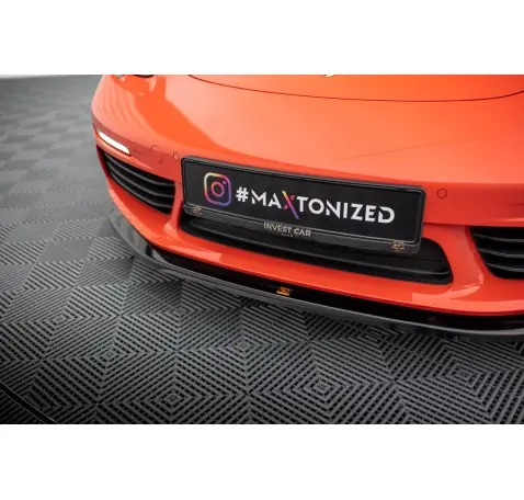Lame Du Pare-Chocs Avant V.2 Porsche 718 Cayman 982c