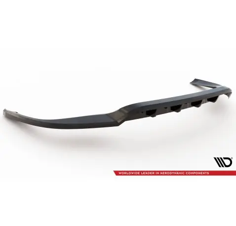 Arriere Splitter (avec une barre verticale) Porsche Panamera E-Hybrid 971 Facelift