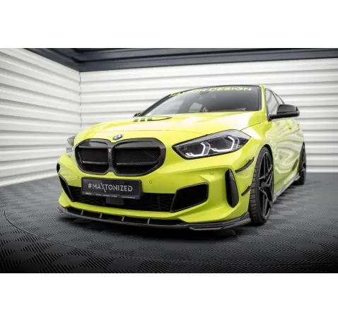 Fibre de Carbone Lame Du Pare-Chocs Avant BMW 1 M-Pack / M135i / 128ti F40