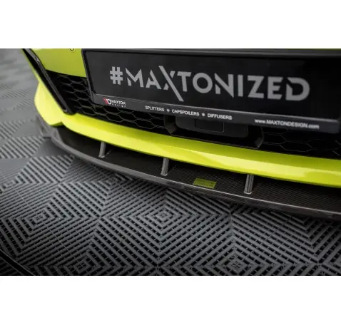 Fibre de Carbone Lame Du Pare-Chocs Avant BMW 1 M-Pack / M135i / 128ti F40