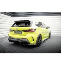 Fibre de Carbone Lames De Pare-Chocs Arrière Latérales BMW 1 M-Pack / M135i / 128ti F40