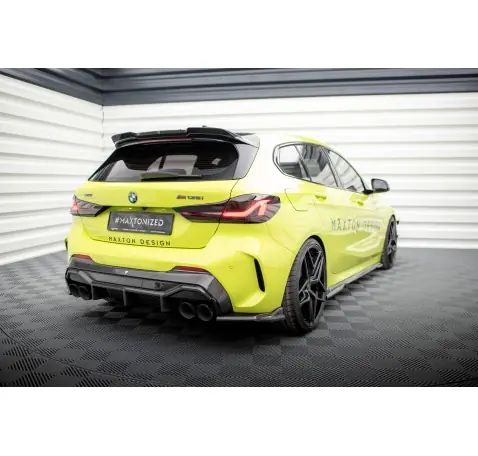 Fibre de Carbone Lames De Pare-Chocs Arrière Latérales BMW 1 M-Pack / M135i / 128ti F40