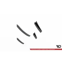 Carbon Fiber Front Bumper Wings (Canards) Prepreg BMW 1 M-Pack / M135i / 128ti F40