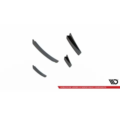 Carbon Fiber Front Bumper Wings (Canards) Prepreg BMW 1 M-Pack / M135i / 128ti F40