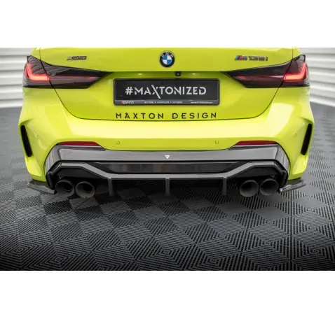 Fibre de Carbone Diffuseur Arrière V.1 BMW 1 F40 M-Pack/ M135i
