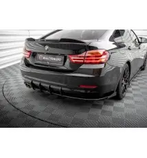 Street Pro Lame Du Pare Chocs Arriere + Flaps BMW 4 Gran Coupe F36