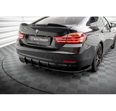 Street Pro Lame Du Pare Chocs Arriere + Flaps BMW 4 Gran Coupe F36