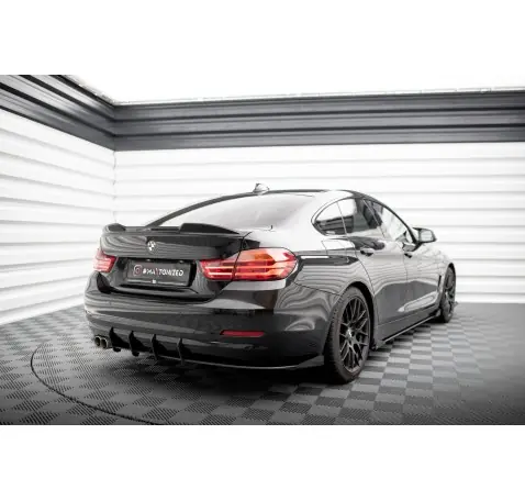 Street Pro Lame Du Pare Chocs Arriere + Flaps BMW 4 Gran Coupe F36