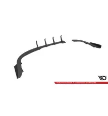Street Pro Lame Du Pare Chocs Arriere + Flaps BMW 4 Gran Coupe F36