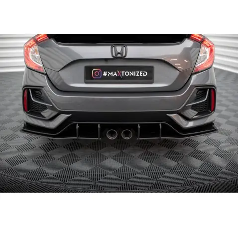 Street Pro Lame Du Pare Chocs Arriere V.1 Honda Civic Sport Mk 10 Facelift