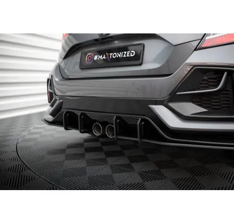 Street Pro Lame Du Pare Chocs Arriere V.1 Honda Civic Sport Mk 10 Facelift