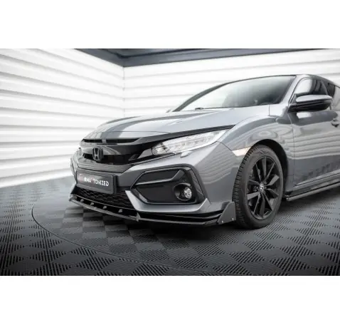 Lame Du Pare-Chocs Avant + Flaps Honda Civic Sport Mk 10