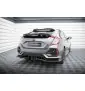 Arriere Splitter V.1 (avec une barre verticale) Honda Civic Sport Mk 10 Facelift