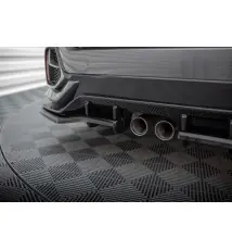 Arriere Splitter V.1 (avec une barre verticale) + Flaps Honda Civic Sport Mk 10 Facelift