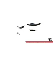 Ailes de pare-chocs avant (Canards) Honda Civic Type-R Mk 11