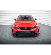 Street Pro Lame Du Pare-Chocs Avant + Flaps Honda Civic Type-R Mk 11
