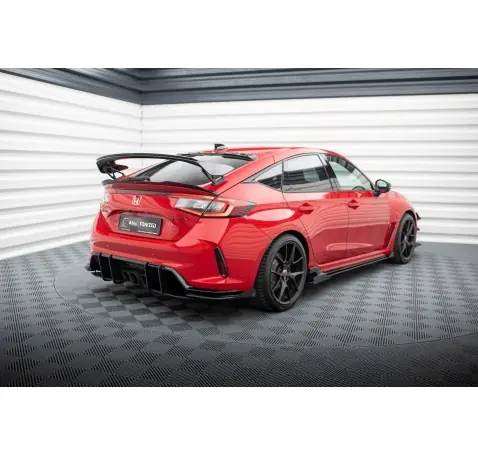 Street Pro Lame Du Pare Chocs Arriere + Flaps Honda Civic Type-R Mk 11