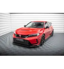 Lame Du Pare-Chocs Avant V.1 + Flaps Honda Civic Type-R Mk 11