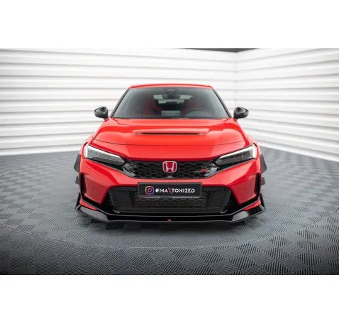 Lame Du Pare-Chocs Avant V.1 + Flaps Honda Civic Type-R Mk 11