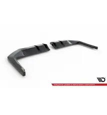 Arriere Splitter (avec une barre verticale) V.1 Honda Civic Type-R Mk 11