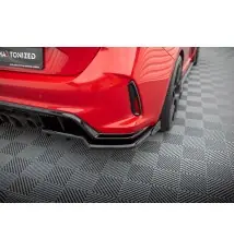 Arriere Splitter (avec une barre verticale) V.1 + Flaps Honda Civic Type-R Mk 11