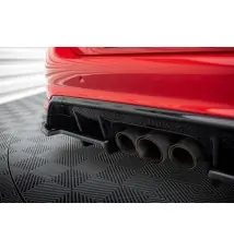 Arriere Splitter (avec une barre verticale) V.2 Honda Civic Type-R Mk 11