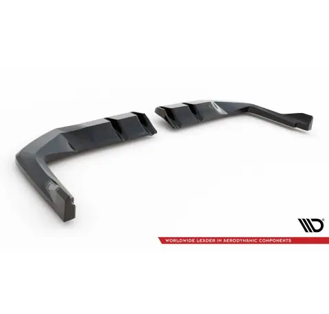 Arriere Splitter (avec une barre verticale) V.2 Honda Civic Type-R Mk 11