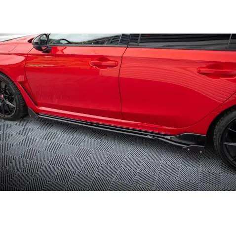 Rajouts Des Bas De Caisse V.1 + Flaps Honda Civic Type-R Mk 11