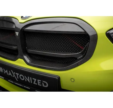Fibre de Carbone Avant Grill BMW 1 M-Pack/ M135i / 128ti F40