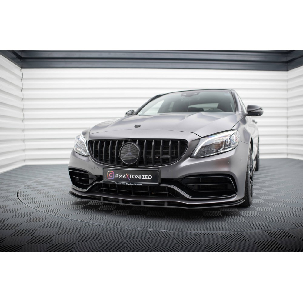 Street Pro Lame Du Pare-Chocs Avant Mercedes-AMG C63 Sedan / Estate W205 Facelift
