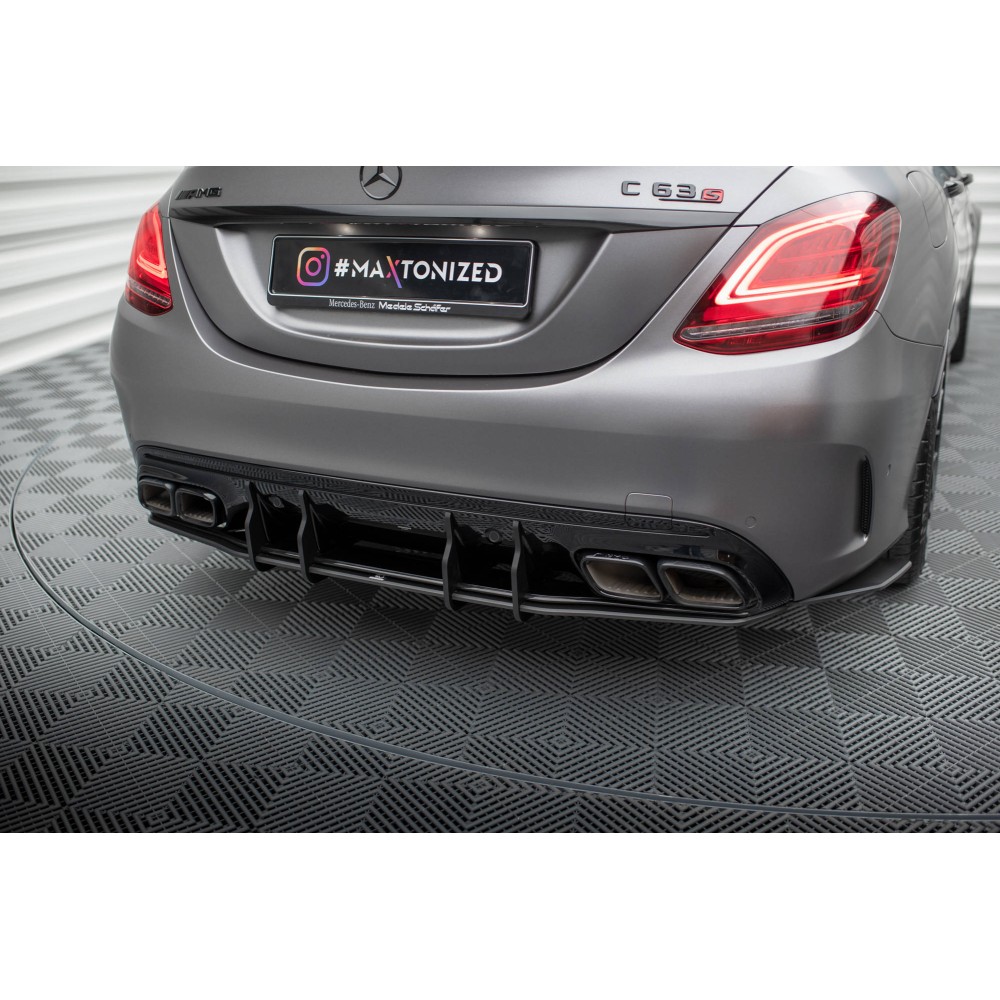 Street Pro Central Diffuseur Arriere Mercedes-AMG C63 Sedan / Estate W205 Facelift