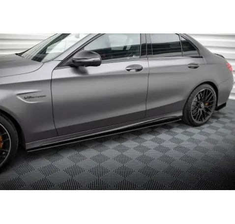 Street Pro Rajouts Des Bas De Caisse Mercedes-AMG C63 Sedan / Estate W205 Facelift