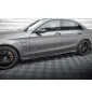 Street Pro Rajouts Des Bas De Caisse + Flaps Mercedes-AMG C63 Sedan / Estate W205 Facelift