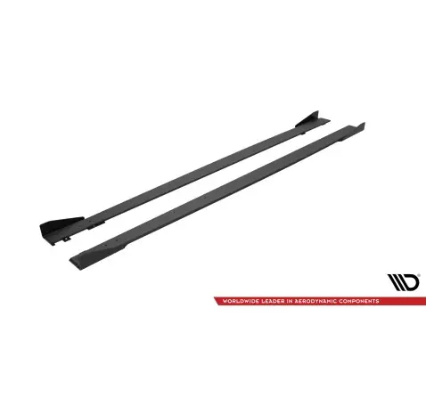 Street Pro Rajouts Des Bas De Caisse + Flaps Mercedes-AMG C63 Sedan / Estate W205 Facelift