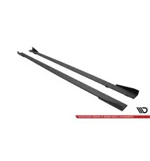 Street Pro Rajouts Des Bas De Caisse + Flaps Mercedes-AMG C63 Sedan / Estate W205 Facelift