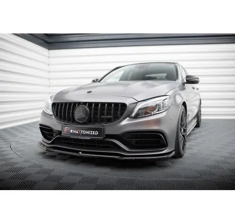 Lame Du Pare-Chocs Avant V.1 Mercedes-AMG C63 Sedan / Estate W205 Facelift