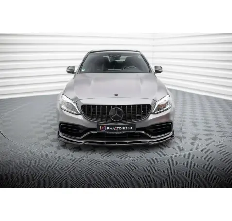 Lame Du Pare-Chocs Avant V.2 Mercedes-AMG C63 Sedan / Estate W205 Facelift