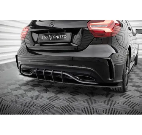 Street Pro Central Diffuseur Arriere Mercedes-Benz A AMG-Line W176 Facelift