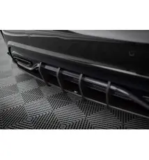 Street Pro Lame Du Pare Chocs Arriere + Flaps Mercedes-Benz A AMG-Line W176 Facelift