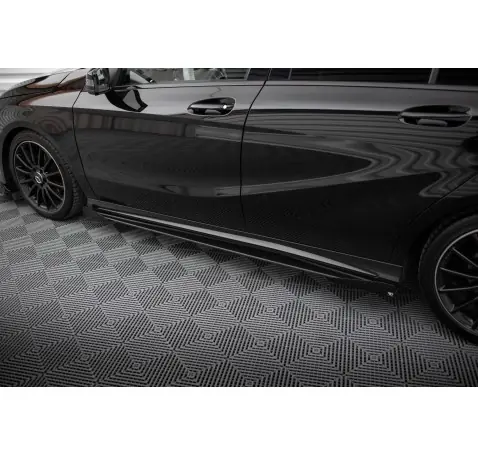 Street Pro Rajouts Des Bas De Caisse + Flaps Mercedes-Benz A AMG-Line W176 Facelift