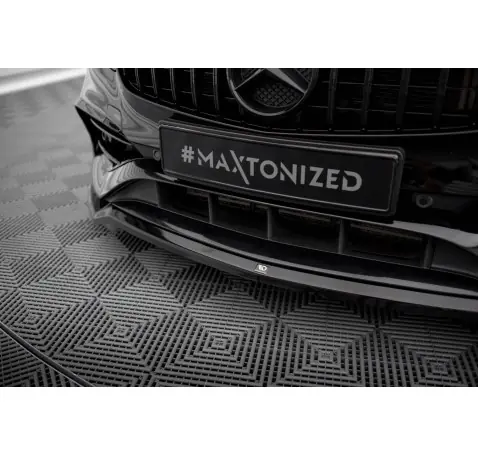 Lame Du Pare-Chocs Avant V.1 Mercedes-Benz A AMG-Line W176 Facelift