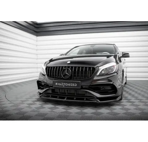 Lame Du Pare-Chocs Avant V.2 Mercedes-Benz A AMG-Line W176 Facelift