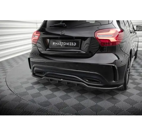 Arriere Splitter (avec une barre verticale) Mercedes-Benz A AMG-Line W176 Facelif