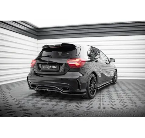 Arriere Splitter (avec une barre verticale) Mercedes-Benz A AMG-Line W176 Facelif